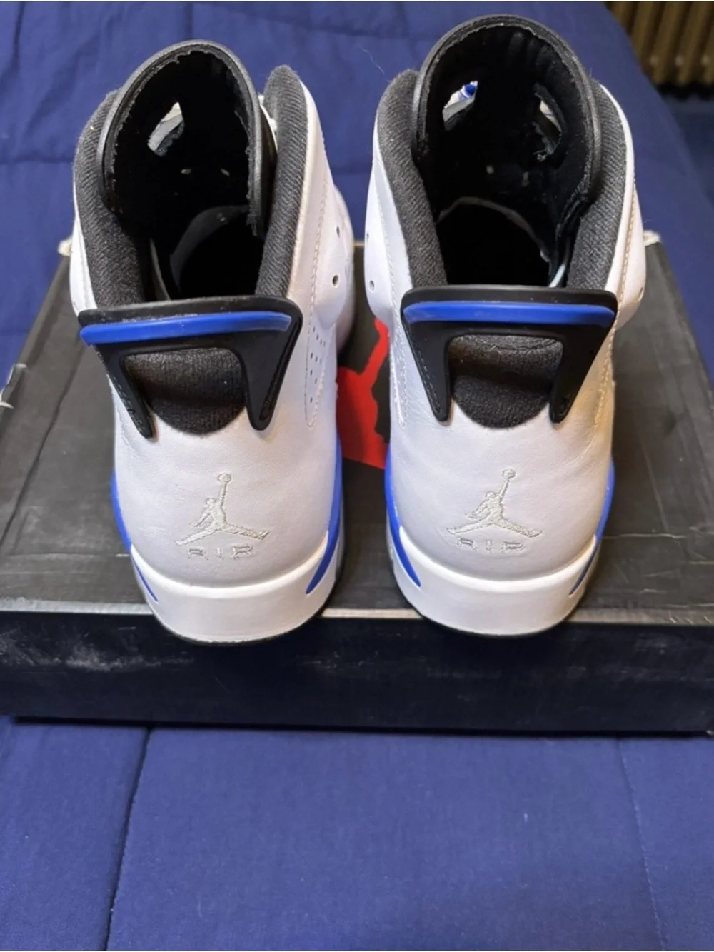 Jordan 6 Retro Sport Blue 2014 Size 12